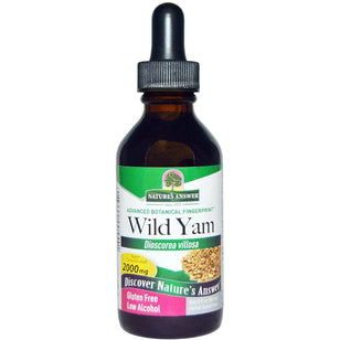 Flydende ekstrakt af vild yams 2 fl oz 60 ml Pipetteflaske    