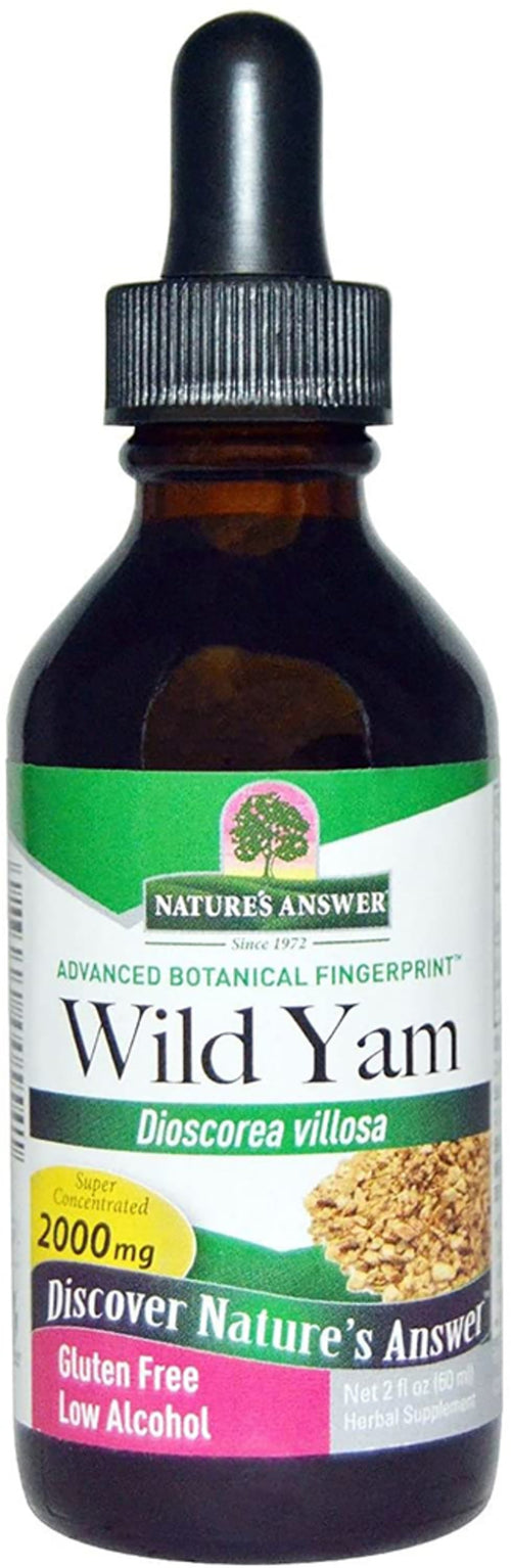 Tekutý extrakt z rastliny dioscorea villosa 2 fl oz 60 ml Fľaša na kvapkadlo    