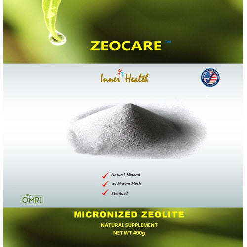 Inner Health Micronized Zeolite 400 g 14.11 oz Pose    