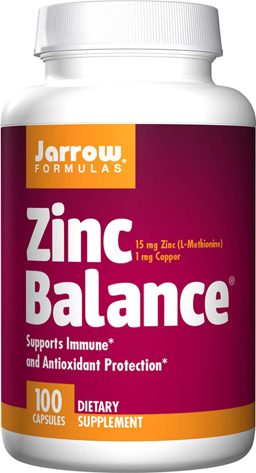 Equilíbro de Zinco (L-OptiZinc) 15 mg 100 Cápsulas     