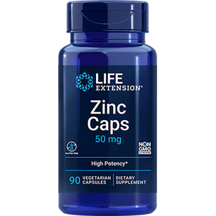 Gélules de zinc (OptiZinc) 50 mg 90 Gélules végétales     