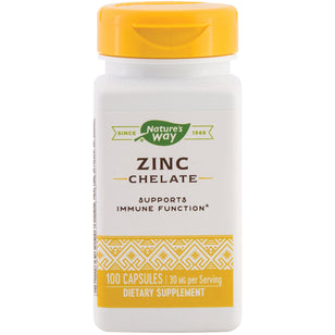 Zinkchelaat 30 mg 100 Capsules     