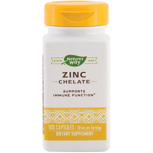 Chelat de zinc 30 mg 100 Capsule     